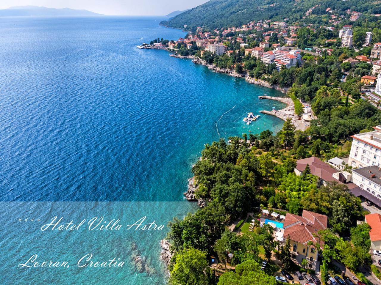 Hotel Villa Astra Lovran Exterior foto